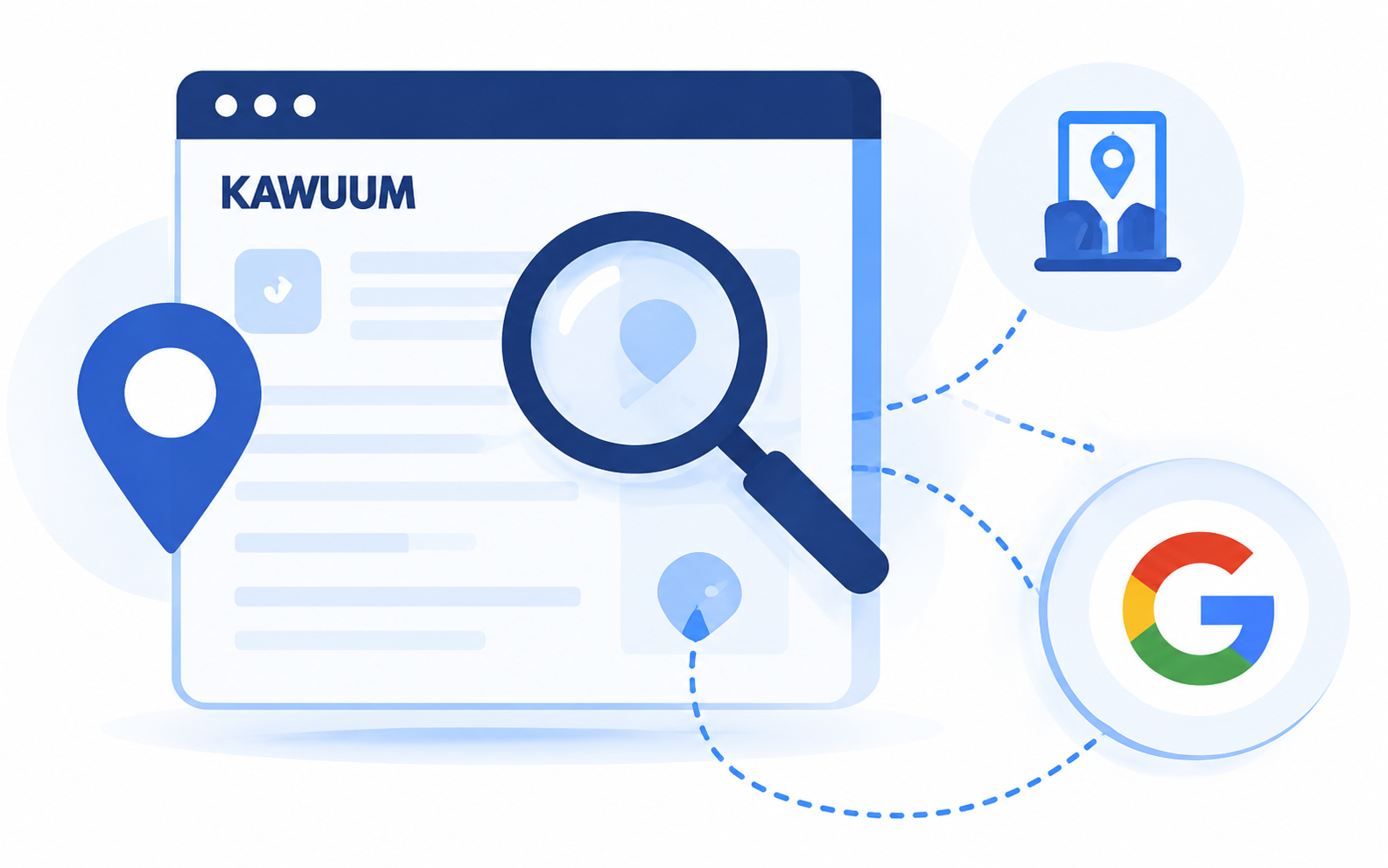 Kawuum Sichtbarkeit in der regionalen Suche und bei Google Jobs